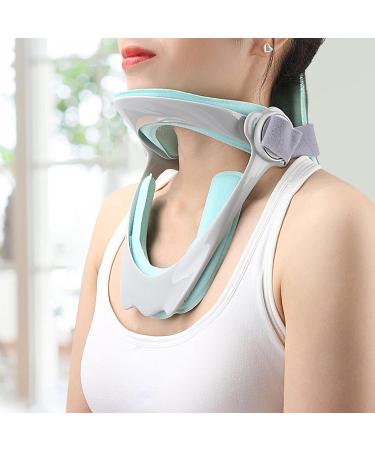 Neck Brace for Posture Posture Corrector Neck Brace 360 Degree Adjustable | Forward Head Posture Correction Cervical Neck Traction for Watching Videos - Buy Online on GoSupps.com