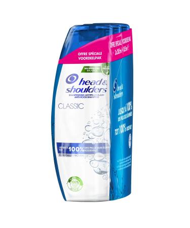 Head & Shoulders Classic Anti-Dandruff Shampoo Up to 100% Dandruff Control Clinically Proven Dermatologically Tested 3x285 ml