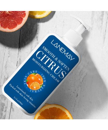 Vitamin C & Citrus Cream Face & Body Lotion Firming & Moisturizing Cream 24 Hours For Dry Skin For Fast Absorption In Very Dry Skin Formula To - Buy Online on GoSupps.com