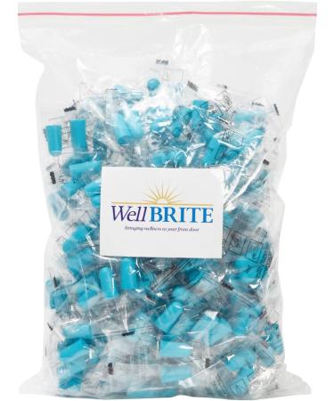 100 Pairs Soft Foam Ear Plugs for Sleeping, Noise-Canceling, Disposable - Bulk Set for Concerts, Festivals - Blue, 0.5x0.95 in - Buy Online on GoSupps.com