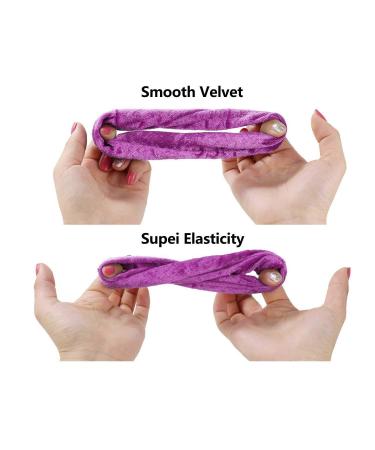 Buy Kucosy 50-Piece Velvet Hair Tie Set | Colorful Scrunchies & Elastic Hair Accessories for Women & Girls - International Shipping Available - Buy Online on GoSupps.com