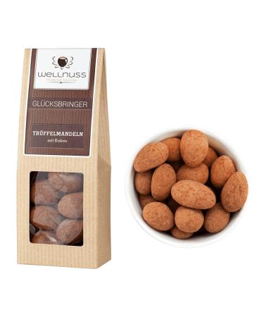 Wellnut Gourmet Birthday Gift Set - Premium Delicatessen in Birch Wood Box | 4 Nut Mixes & Chocolate Snacks for Men & Women - Buy Online on GoSupps.com