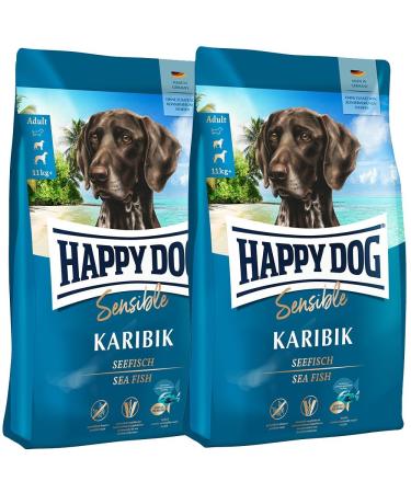 Happy Dog Sensible Caribbean M 11 kg Caribbean (Sea Fish) 11 kg (1 pack)