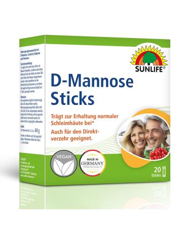 Sunlife D-Mannose Sticks