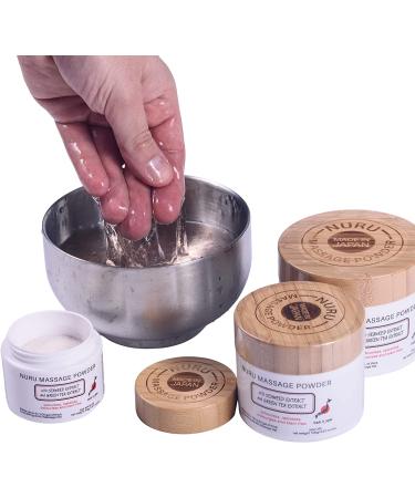 Nuru Massage Gel Therapy Powder 40g | Seaweed & Green Tea | Made in Japan | Paraben & Glycerine Free | 1.41oz Makes 5.28 gal | Pack of 1 - Buy Online on GoSupps.com