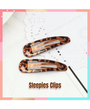 6Pcs 5CM School Colours Snap Hair Clips for Girls & Women - Tort | Novelty Hair Accessories - Buy Online on GoSupps.com