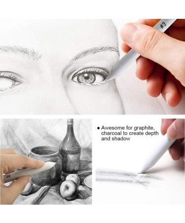 Artist Blending Stump Pencil Drawing Sets - 12PCS | Charcoal & Graphite Art Blenders for Smudging and Blending - Buy Online on GoSupps.com