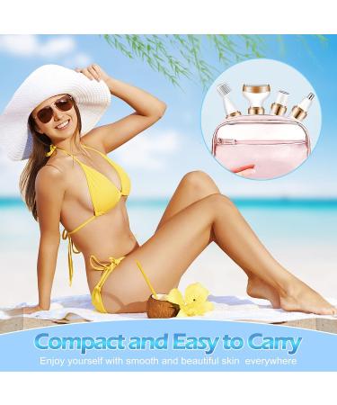 Electric Razors for Women - 4 in 1 Portable Rechargeable Shaver and Trimmer for Face, Underarm, Legs, and Bikini Area by Maywiyi - Buy Online on GoSupps.com