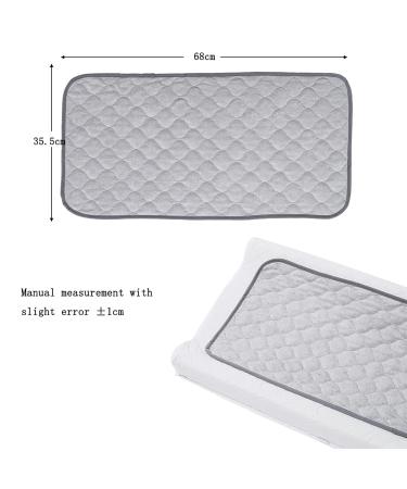 Buy Soonhua 3x Wrap Quilted Bamboo Cotton Changing Pad - Waterproof Washable Soft & Reusable for Home & Travel - Buy Online on GoSupps.com