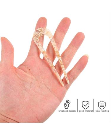 Lurrose 5pcs Chic U Shape Hair Clips - Elegant Retro Hairpins for Ladies | International Shipping - Buy Online on GoSupps.com