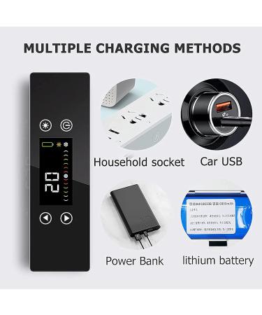 Travel Medicine Cooler - Rechargeable Insulin Storage Box | ZCM-JSDS Portable Mini Cooler with LED Display | 220x150x70mm - Buy Online on GoSupps.com