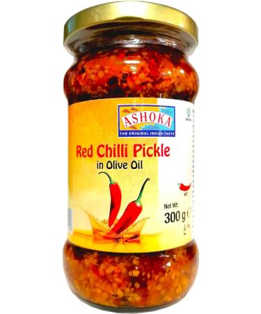 Spicy Pickle Bundle: Ashoka Chilli Pickle 480g + Green Chilli Pickle 500g + Red Chilli Pickle In Olive Oil 300g (1.280Kg) - Buy Online on GoSupps.com