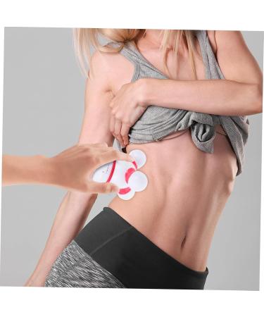 Fomiyes Electrical Muscle Roller Massager - 1stk K Rper Massage Tool Red Physiotherapy Gift 9.5x9.5cm - Buy Online on GoSupps.com