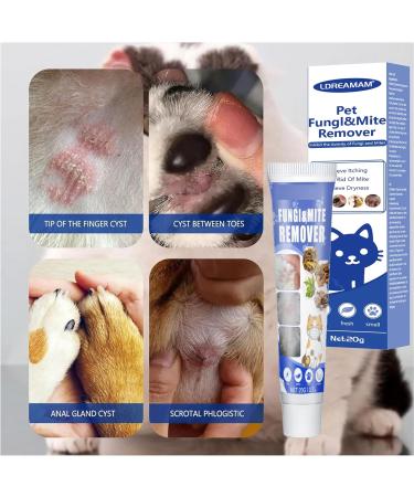 Dog Anti Mite Cream | Pet Mite Repellent & Itch Relief | Safe & Effective 20G Solution - Buy Online on GoSupps.com