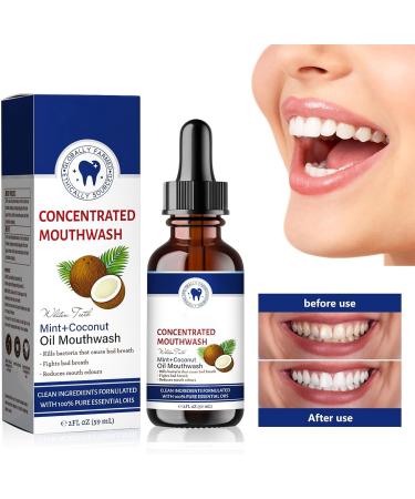 SHEMINES Fresh Coconut Oil Mouthwash Cocofresha Oil Pulling Mint Oil Pulling Pure Organic Coconut Oil Pulling Fresh Breath & Oral Health - Buy Online on GoSupps.com