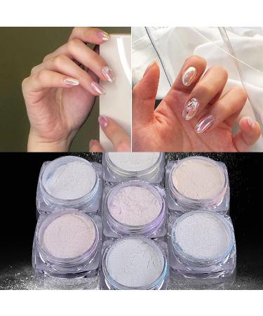 Chameleon Chrome Nail Powder Set - Aurora Mirror Effect Pigment for DIY Nail Art - Buy Online on GoSupps.com
