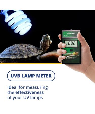 Solarmeter Model 6.2R Reptile UVB Lamp Meter Handheld Digital UVB Radiometer and Light Bulb Tester for Terrarium & Outdoor Activities 0-1999 W/cm2 UVB Made in USA - Buy Online on GoSupps.com