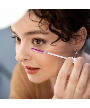 20 Pcs Disposable Mascara Wands Set - Eyelash Extensions & Eyebrow Brush - Diamond Spoolies with Empty Tubes - Makeup Tool in Mixed Colors - Buy Online on GoSupps.com