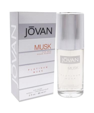 Jovan Jovan Platinum Musk Men EDC Spray 3 oz - Buy Online on GoSupps.com