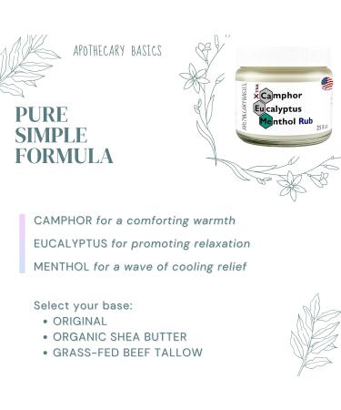 Camphor+Eucalyptus+Menthol Xtra Rub Handmade with Menthol Camphor & Eucalyptus Soothing & Refreshing 2.5 fl oz - Buy Online on GoSupps.com