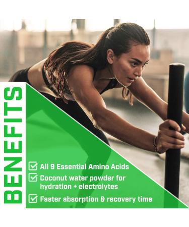 Sheer Rally BCAA Intra Workout Powder - 9 BCAAs for Energy & Recovery - Sour Green Apple - 25 Servings - Buy Online on GoSupps.com
