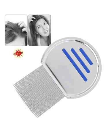 Stainless Steel Lice Nits Treatment Comb - Effective Head Lice Removal Tool (Blue) - International Shipping Available - Buy Online on GoSupps.com