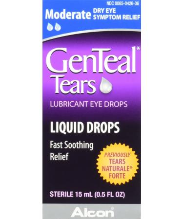 Genteal Tears Moderate Eye Drops, 0.507 Fluid Ounce