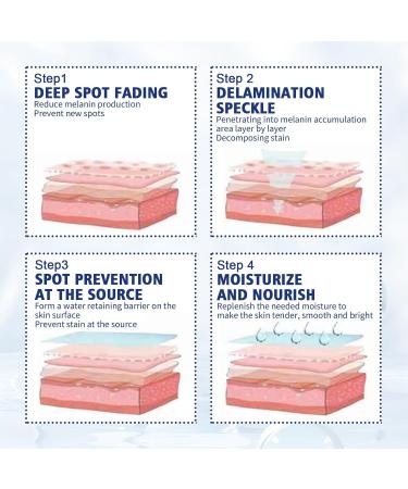 Fade Stain Beauty Cream Freckle Remover Cream Dark Spot Remover for Face Dark Spot Correcting Glow Serum Dark Spots Remover Dark Spot Corrector Cream Age Spot Remover Dark Spot Cream Spot Remover - Buy Online on GoSupps.com