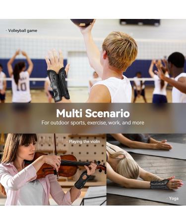 Adjustable Wrist Brace for Carpal Tunnel Relief | Support for Tendonitis Arthritis & Injuries - Fits Left & Right Hands (B25 - Buy Online on GoSupps.com