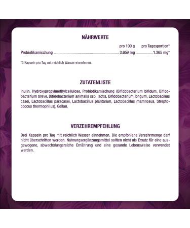Pharmavital Probiotics - 90 Capsules for Healthy Intestinal Flora & Digestion | Supports Immune System | Natural Prebiotic Complex - Buy Online on GoSupps.com