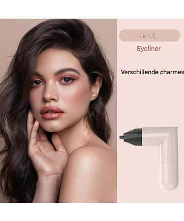 Eyeliner Stamping Pen Doublesided Waterproof Applicator SmudgeProof Precision Tip LongLasting Ink Quickdrying Makeup Winged Eye Stencil for Cosmetic Beauty Use for Women Black - Buy Online on GoSupps.com