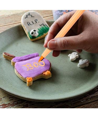 Edible Food Coloring Pens Food Coloring Pens with Fine and Thick Tip - Ultra Fine Edible Markers for Decorating Fondant Cakes Cookies Frosting Easter Eggs A/v Apricot - Buy Online on GoSupps.com