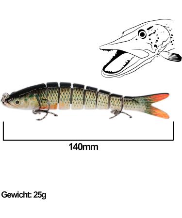 Buy DRS PRIOstahl Wobbler Jerkbait 150mm - Premium Roach Lure for Pike Perch & Zander | International Shipping Available - Buy Online on GoSupps.com