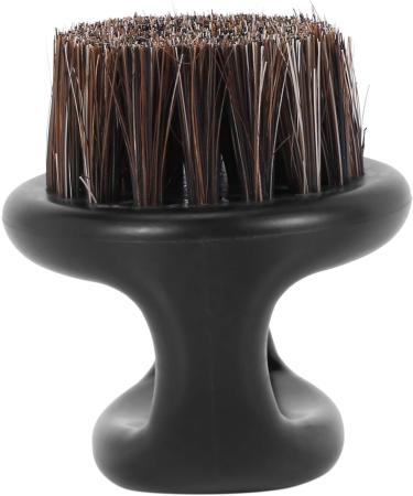 Sadkyer Portable Black Hair Brush Set for Men - Ring Design Shaving Brush & Face Cleaning Tool - Buy Online on GoSupps.com