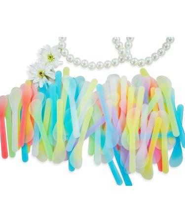 100 PCS Cosmetic Spatula for Makeup & Face Mask - Disposable Mixing Tools - Random Color - Multicolor - 4.88 - Buy Online on GoSupps.com
