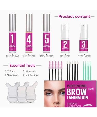iTecFreely Brow Lamination Kit - Professional DIY Eyebrow Lamination for Thicker, Fuller Brows - Buy Online on GoSupps.com