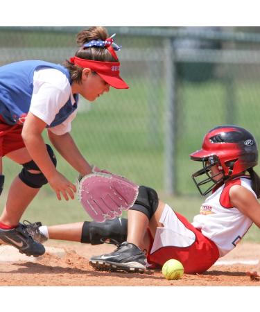 Buy 10.5 Inch Baseball Glove for Kids & Adults | Softball Glove - Left/Right Hand Throw Pink | Perfect for Training & Beginners - Buy Online on GoSupps.com
