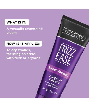 Frizz Ease Touch-Up Cr me - Anti-Frizz Finishing Cream for Frizz-Prone Hair - Pack of 6, 24 Ounce Each - Buy Online on GoSupps.com