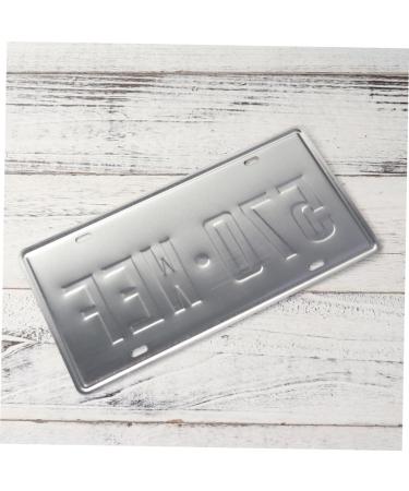 Alipis Iron Sign Painting Emblems Vintage Signs for Sale Tin Signs Antique Signs Iron Painting The Sign Iron Mark Elegant Decor - Buy Online on GoSupps.com