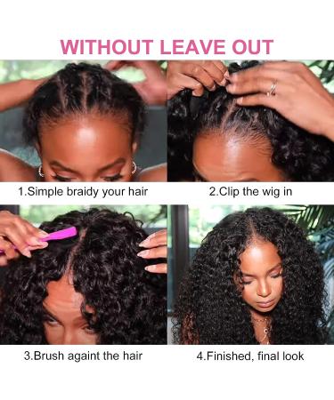 Original Queen V Part Bob Water Wave Wig - Brazilian Virgin Human Hair - 12 Inch Short Curly Wig for Women - Buy Online on GoSupps.com