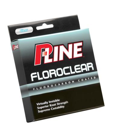 P-Line Floroclear Clear Fishing Line (Filler Spool) 8-Pound, 300-Yard