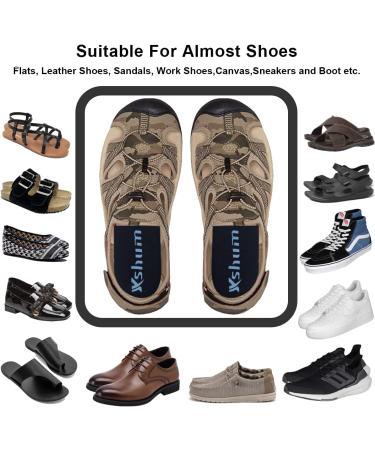 Xshum Adjustable Supination & Overpronation Insoles - Medial & Lateral Heel Cups for Foot Alignment, Knee Pain, Bow Legs, Osteoarthritis - Large Black - Buy Online on GoSupps.com