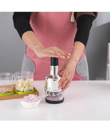 Multifunctional Hand Pressing Onion Chopper Household Peeling and Electroplating Garlic Chopper Kitchen Garlic Masher - Buy Online on GoSupps.com