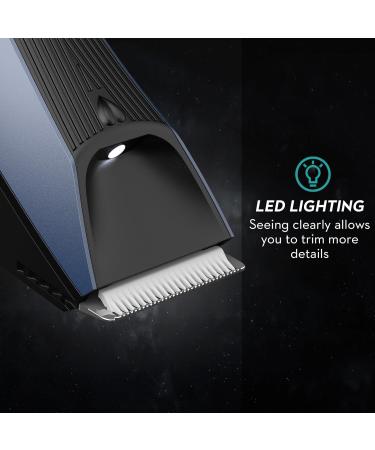 Buy Kibiy Men's Intimate Razor - LED & IPX7 Waterproof Body Hair Trimmer with Anti-Cut Blades - Buy Online on GoSupps.com