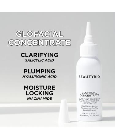 GLOfacial Concentrate | Clarifying Salicylic Acid & Plumping Hyaluronic Acid - Shop Internationally - Buy Online on GoSupps.com