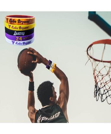Xzyden 9PCS Rubber Silicone Basketball Bracelets Set for Men & Teens - Includes Keychain, Necklace - Basketball Accessories Gift Set - Buy Online on GoSupps.com