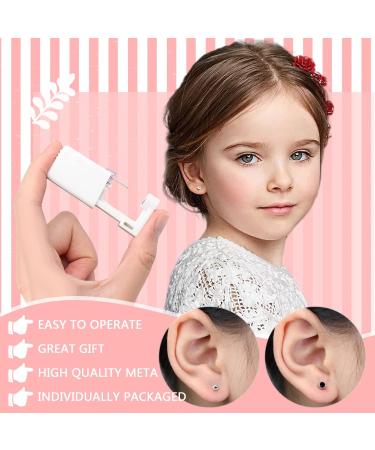 Ear Piercing Kit CINRA Ear Piercing Gun Kit Disposable Ear Piercings Kit Painless Ear Piercing Gun Tool with Built-in Ear Studs for Piercing Supplies 8pcs Piercing Kit - Buy Online on GoSupps.com