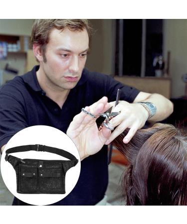 LALAFINA with Carrying for Holder Tools Apron Waist Makeup Tools Black Pouch Combs Clip Salon Care Styling Stylist Stylists Bag Clippers Home Shears Pocket Hair Hairdressing Bags Tool 25.5x17.5x1cm Black - Buy Online on GoSupps.com