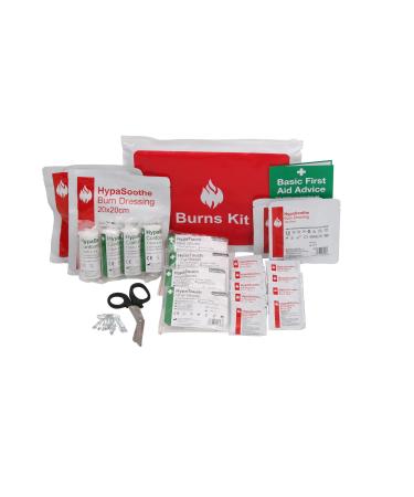 HypaSoothe Burns First Aid Kit in Vinyl Wallet Large - Fully Stocked