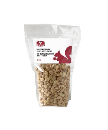 Bass Dry Roasted Macadamia Nuts - Salted 1kg